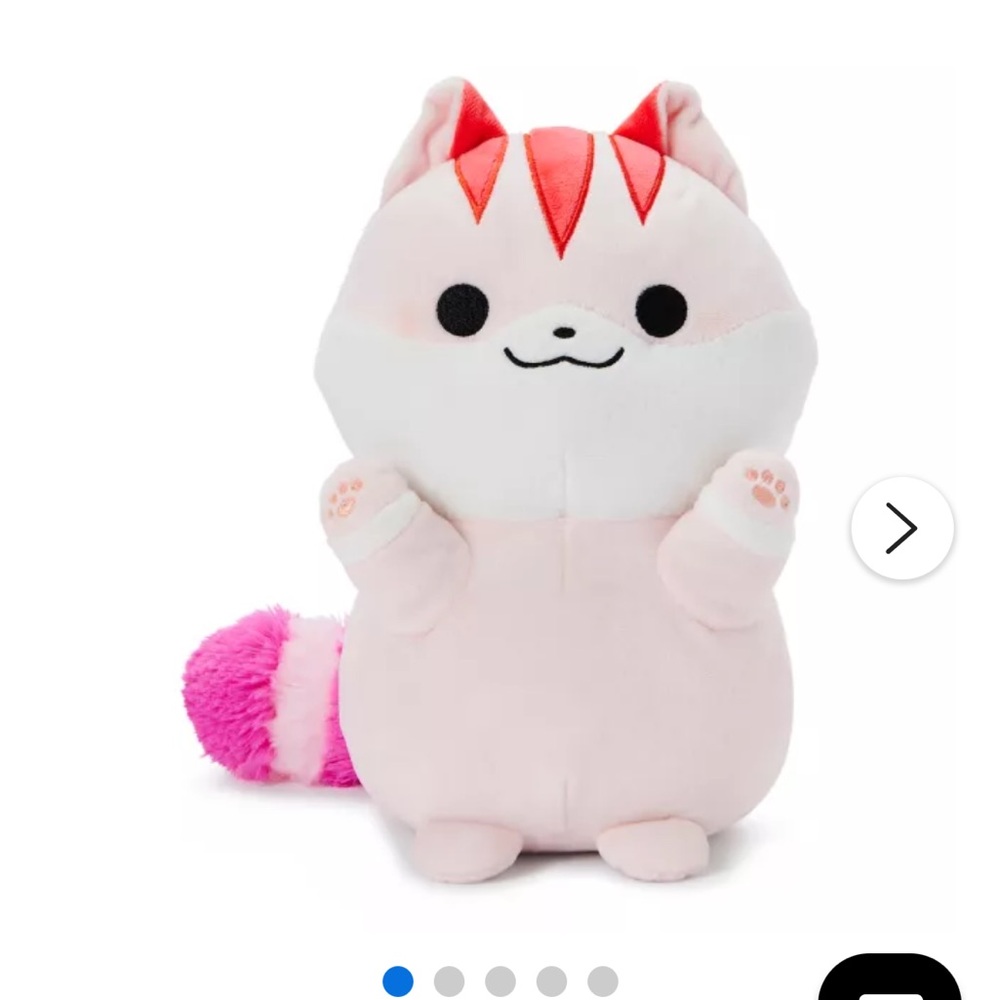 NWT Pink Kitcat Plush - Honeymaru